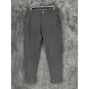 Lululemon Lab Mens ABC‎ Pant Slim 30 Black Technical Trouser M5967S